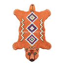 GobekUsa Boho Black Bear Rug 80x120cm: Hand Tufted Animal Shaped Area Carpet