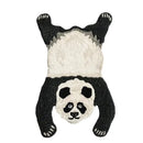 GobekUsa Boho Black Bear Rug 80x120cm: Hand Tufted Animal Shaped Area Carpet