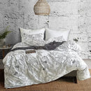 GobekUsa Boho Chic Stripe Bedding Set with Pillowcase - Ultra-Soft Microfiber Quilt Cover