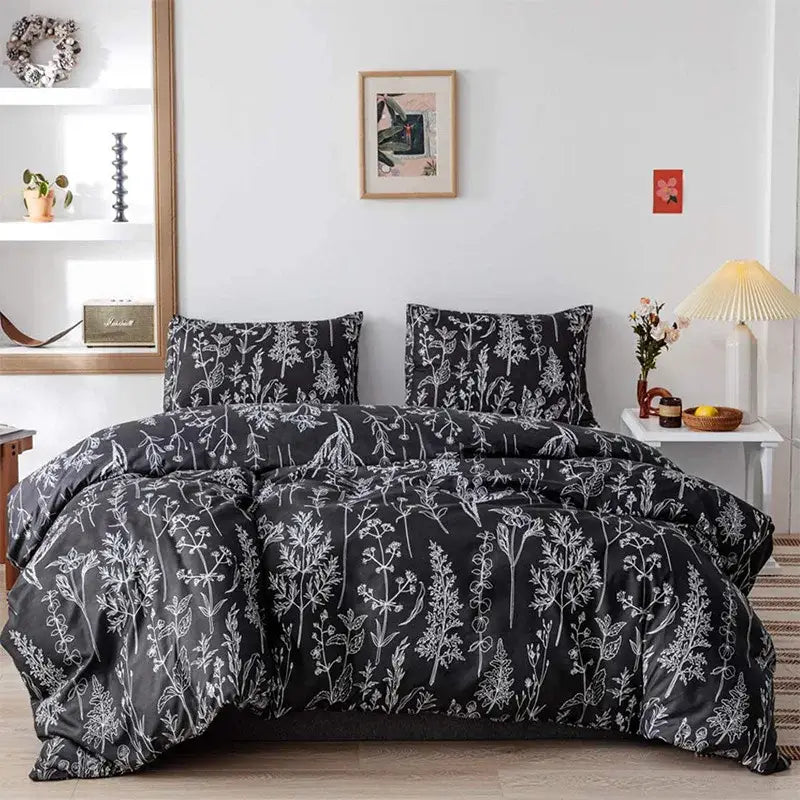 GobekUsa Boho Chic Stripe Bedding Set with Pillowcase - Ultra-Soft Microfiber Quilt Cover, photo 2 of 14
