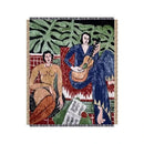 GobekUsa Boho Chic Throw Blanket for Living Room and Outdoor Picnics