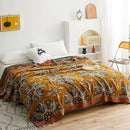 GobekUsa Boho Cotton Blanket and Throw - Soft, Durable, and Stylish for Bed, Sofa, or Travel