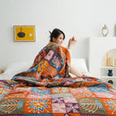 GobekUsa Boho Cotton Blanket and Throw - Soft, Durable, and Stylish for Bed, Sofa, or Travel