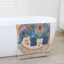 GobekUsa Boho Cotton Gauze Bath Towel - Quick-Dry & Large Wrap