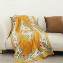GobekUsa Boho Cotton Gauze Bath Towel - Quick-Dry & Large Wrap