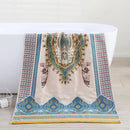 GobekUsa Boho Cotton Gauze Bath Towel - Quick-Dry & Large Wrap