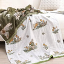 GobekUsa Boho Cotton Gauze Bath Towel - Quick-Dry & Large Wrap