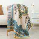 GobekUsa Boho Cotton Gauze Bath Towel - Quick-Dry & Large Wrap