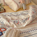 GobekUsa Boho Cotton Printed Bedding Set | Super Soft Bed Sets for Single Double Size