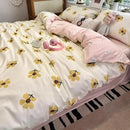 GobekUsa Boho Cotton Printed Bedding Set | Super Soft Bed Sets for Single Double Size