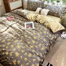 GobekUsa Boho Cotton Printed Bedding Set | Super Soft Bed Sets for Single Double Size
