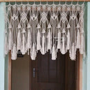 GobekUsa Boho Cotton Wove Door Curtain Tapestry for Bedside Wall Background