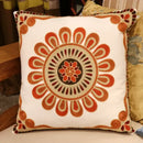 Boho ethnic flower elephant pillowcase pink & teal bedroom decor by Decorbites