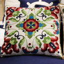 Boho ethnic flower elephant pillowcase pink & teal bedroom decor by Decorbites