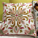 Boho ethnic flower elephant pillowcase pink & teal bedroom decor by Decorbites