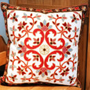 Boho ethnic flower elephant pillowcase pink & teal bedroom decor by Decorbites