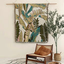 GobekUsa Boho Floral Cotton Blanket - Soft Bedspread for Beds, Sofa & Living Room