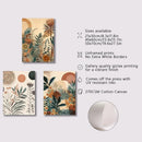 GobekUsa Boho Floral Modern Canvas Art Set