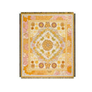 GobekUsa Boho Floral Sofa Throw Blanket
