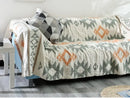 GobekUsa Boho Cotton Sofa Throw Blanket
