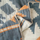 GobekUsa Boho Cotton Sofa Throw Blanket