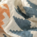 GobekUsa Boho Cotton Sofa Throw Blanket