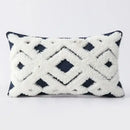 Boho geometric tufted tassel pillow cover living room set of 4 by Decorbites