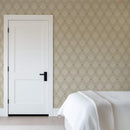 Boho Geometric Neutral Wallpaper | Textured Sand Pattern