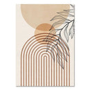 GobekUsa Boho Light Canvas Wall Art - Nordic Minimalist