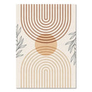 GobekUsa Boho Light Canvas Wall Art - Nordic Minimalist