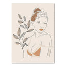 GobekUsa Boho Light Canvas Wall Art - Nordic Minimalist
