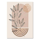 GobekUsa Boho Light Canvas Wall Art - Nordic Minimalist