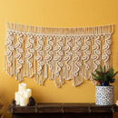 GobekUsa Boho Macrame Tapestry Curtain for Stylish Home Decor