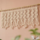 GobekUsa Boho Macrame Tapestry Curtain for Stylish Home Decor