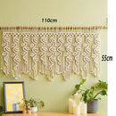 GobekUsa Boho Macrame Tapestry Curtain for Stylish Home Decor