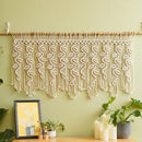 GobekUsa Boho Macrame Tapestry Curtain for Stylish Home Decor