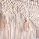 GobekUsa Boho Macrame Tassel Curtain Tapestry for Wedding Décor & Window Treatment