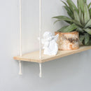 GobekUsa Boho Macrame Wall Shelf for Home Decor