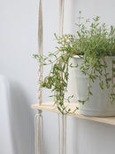 GobekUsa Boho Macrame Wall Shelf for Home Decor