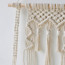 GobekUsa Boho Macrame Wood Wall Shelf Home Decor