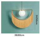 GobekUsa Coloured Tassel Glass Ball Pendant Light for Boho Minimalist Style Bedroom & Restaurant