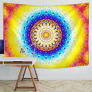 Boho multicolored indian mandala tapestry bedroom wall hanging by Decorbites