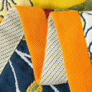 GobekUsa Cotton Bath Towel - Boho Floral Design - Absorbent & Quick Dry - Large Size 80x160cm