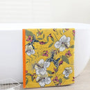 GobekUsa Cotton Bath Towel - Boho Floral Design - Absorbent & Quick Dry - Large Size 80x160cm