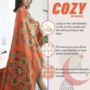 GobekUsa Gauze Boho Towel Blanket - Soft Cotton Nordic Sofa Cover & Throw
