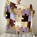 GobekUsa Boho Printed Blanket: Cozy, Multi-Functional, Half-Flannel Shawl, Single/Double Bedspread