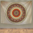 Boho rainbow indian mandala wall hanging bedroom lace tapestry by Decorbites
