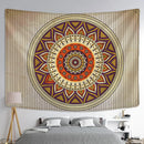 Boho rainbow indian mandala wall hanging bedroom lace tapestry by Decorbites