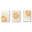 GobekUsa Boho Rainbow Sunshine Nursery Poster Set