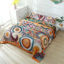 GobekUsa Cotton Sofa Chair Cover Throw Blanket - Boho Nordic Style Bedspread